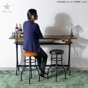 バーカウンターテーブル 評判 110cmサイズ At 114ct Brno 北欧 アイアン スチール 古木風 ブルノ Brno ボーノ 作業台 おしゃれ