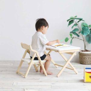 【Kids Desk&Chair Set-noah- ILS-3675 NAWH 】幼児  足が届く学習机 椅子 机いすセット 集中 夢中 お絵描き 読み書き 子育て スリム 安全リビング 楽家事｜next-life-style