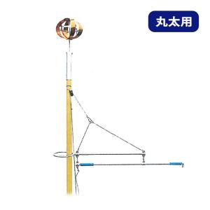 2024年度 新作 日本製 節句幟 武者のぼり のぼり 掲揚具 掲揚装置木材（丸太）用 ポール別売｜next-life-style