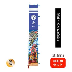 ワタナベ鯉のぼり 【家紋または名入れ代込み】2026年度 新作 日本製
