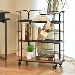 アイアンローシェルフW400）植物スタンド フラワースタンド シューズ