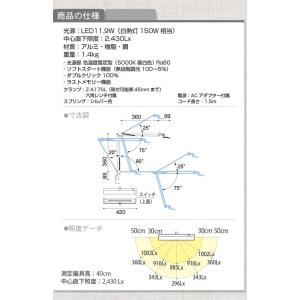 Z 10n デスクライト Ledタイプ Z Light B 格安 価格でご提供いたします W 山田照明 Sl