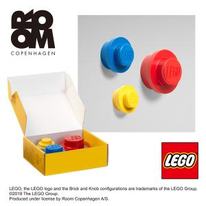 ウォールハンガー ハンガー掛け 壁掛け LEGO(4016 レゴ ウォールハンガー セット)ハンガーかけ LEGO 3色セット｜next-life-style