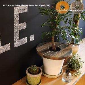 プランツテーブル ( PLT Plants Table サークル30 PLT-C30(MG/TE) ) プランツテーブル デッドスペース解消 サイドテーブル ディスプレイ棚｜next-life-style