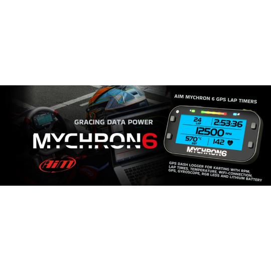 在庫有り・最新仕様/AIM MYCHRON6標準セット（マイクロン6）　GPS内蔵カート用データーロ...