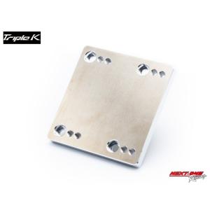 ROTAX-MAXオフセットプレート(Triple K製） 　レーシングカート用エンジンパーツ