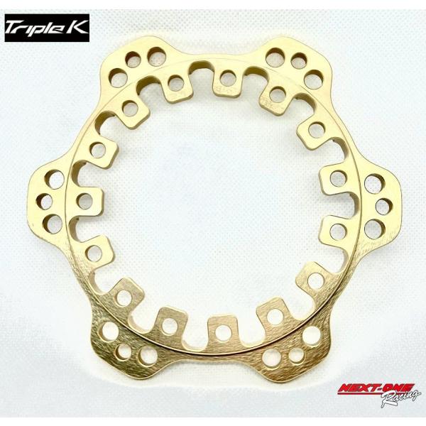 Triple K スプロケットハブ 翼 AKIRA用変換リング