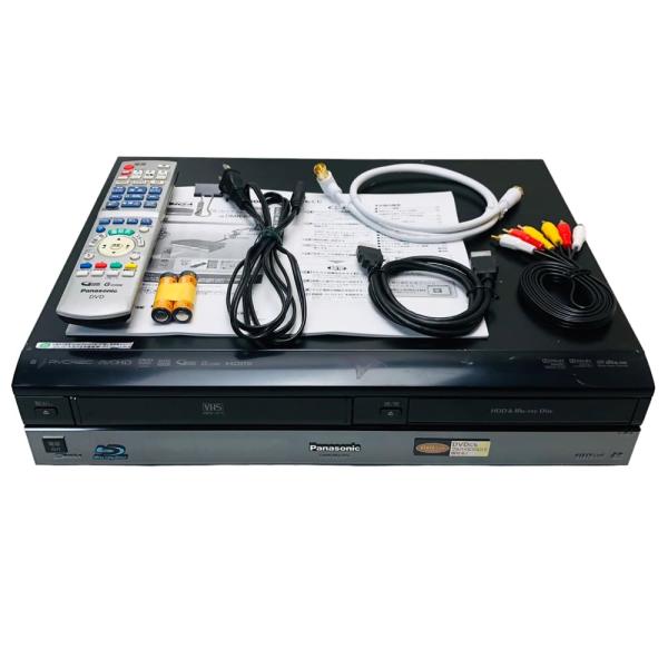 パナソニック 320GB 1チューナー ブルーレイレコーダー VHSビデオ一体型 DIGA DMR-...