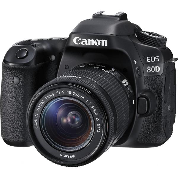 キャノン Canon EOS 80D デジタル一眼レフカメラ レンズキット EF-S18-55mm ...