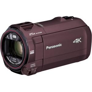 パナソニック ビデオカメラ ４K 64GB 光学20倍ズーム カカオブラウン HC-VX992MS-T