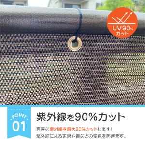 ベランダ 目隠しシート 日よけ 日除けシェード...の詳細画像3
