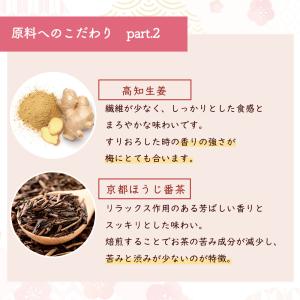 梅と醤油のほうじ番茶 250g 梅 お茶 梅醤...の詳細画像3
