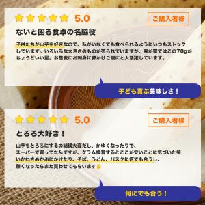 やま芋 業務用 冷凍とろろ 小分け 70gパッ...の詳細画像3