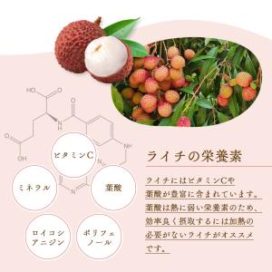 冷凍 ライチ 1kg 皮付き 黒葉種 トロピカ...の詳細画像4