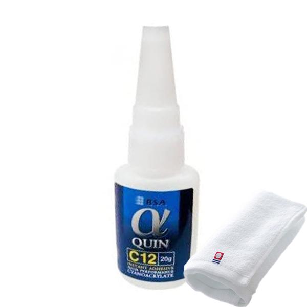強力瞬間接着剤 αクイン 20g C12 ボトル 瞬間接着剤 歯科技工用 歯の補修 アルファクイン ...