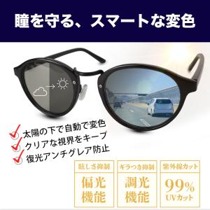 サングラス 偏光 調光サングラス 鯖江 運転 ...の詳細画像1