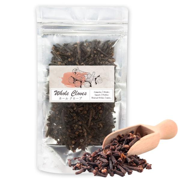 クローブ ホール スパイス 50g Clove Whole マダガスカル産 香辛料 カレー チャイ ...