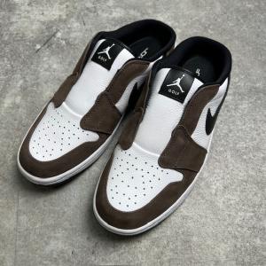 NIKE ナイキ 【men115TJ】 GOLF AIR JORDAN エアジョーダン MULE 27.5cm FJ1214-200 サンダル スニーカー ブラウン ホワイト HC