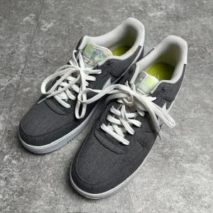 NIKE ナイキ 【men2199D】 CN0866-002 AIRFORCE1 07 RECYCLED CANVAS エアフォースワン リサイクルルキャンバス メンズ スニーカー 31cm