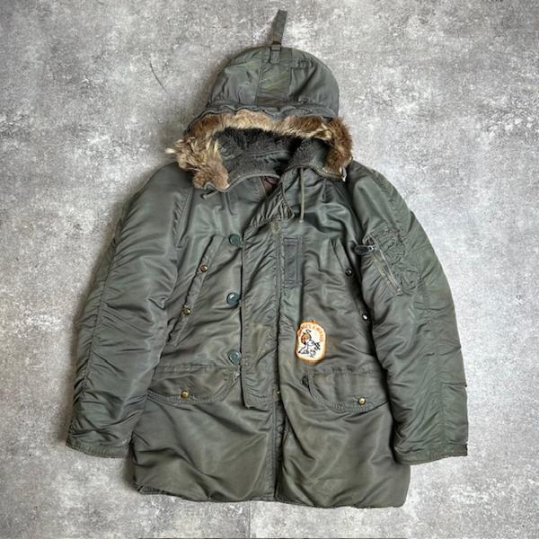 【men633U】 1950&apos;s 50s U.S.AIR FORCE N-3B フライトジャケット ...