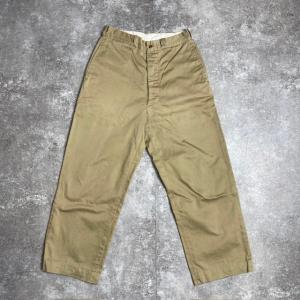 【men229U】 60's U.S.ARMY チノパンツ 方玉縁 軍パン 軍物実品 陸軍 米国軍 ミリタリー MILITARY ヴィンテージ vintage 229U AG｜next51-kaizuka