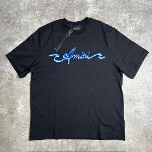 AMIRI (アミリ)  ⭐︎ワッペンシャツ⭐︎ AMIRI（アミリ） 刺繍/ワッペンロゴ オーバーサイズ 半袖Tシャツ