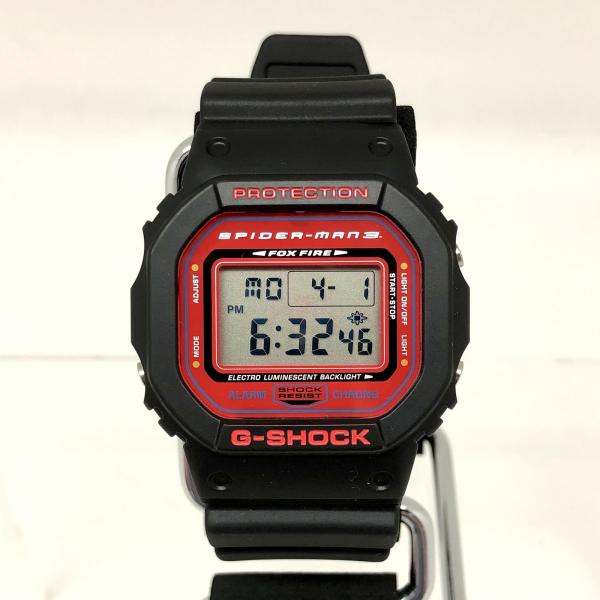 G-SHOCK DW-5600 SPIDER MAN 3 スパイダーマン3 デジタル ブラック レッ...