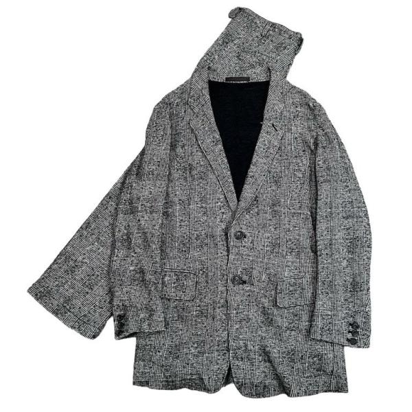 Y's for men 【men3884I】 コットンウールグレンチェックセットアップスーツ テーラ...
