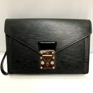 LOUIS VUITTON ルイヴィトン 【3708D】 ポシェット・セリエドラゴンヌ M52762 エピ 黒 セカンドバッグ シルバー金具 ベタなし｜next51-mikunigaoka