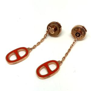 HERMES（エルメス） カージュドアッシュ Hキューブ ピアス メタル