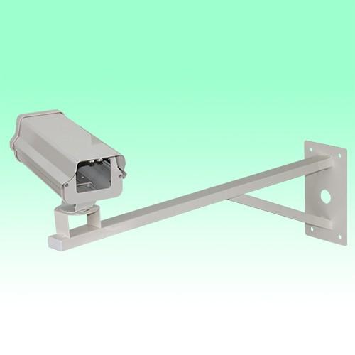 防犯カメラハウジング　ロングブラケット仕様