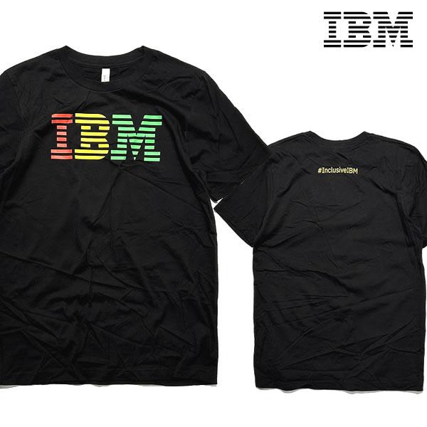 IBM Pan-African Tee　アイビーエム オフィシャル ロゴ Ｔシャツ【546705-b...