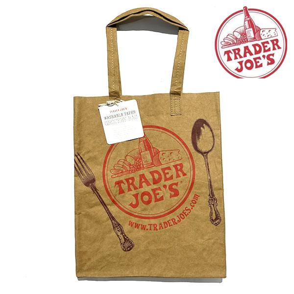 Trader Joe&apos;s Washable Paper Grocery Reusable Bag　ト...