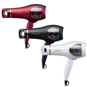 コイズミ モンスター ダブルファンドライヤー KHD-W770 R K W ヘアドライヤー Rレッド Kブラック Wホワイト 速乾 大風量 プレゼント用 プロ用美容室専門店