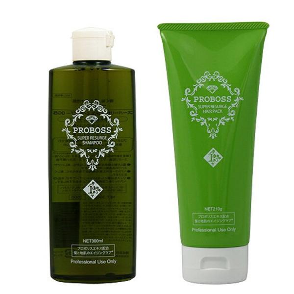 プロボス スーパーリサージュ シャンプー OG8 300ml ＆ ヘアパックOG8 210g セット...
