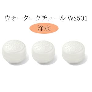 ウォータークチュール WWC301 交換カートリッジ 浄水3個 WS501 サロン用シャワーヘッド 付け替え 取り換えカートリッジ プレゼント用 プロ用美容室専門店｜nextbeauty