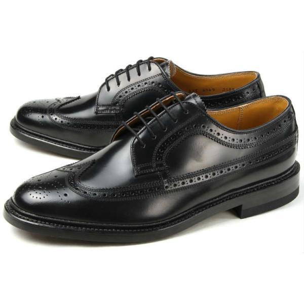 REGAL リーガル メンズ シューズ ビジネス ウィングチップ 2589 N ブラック 国内正規品