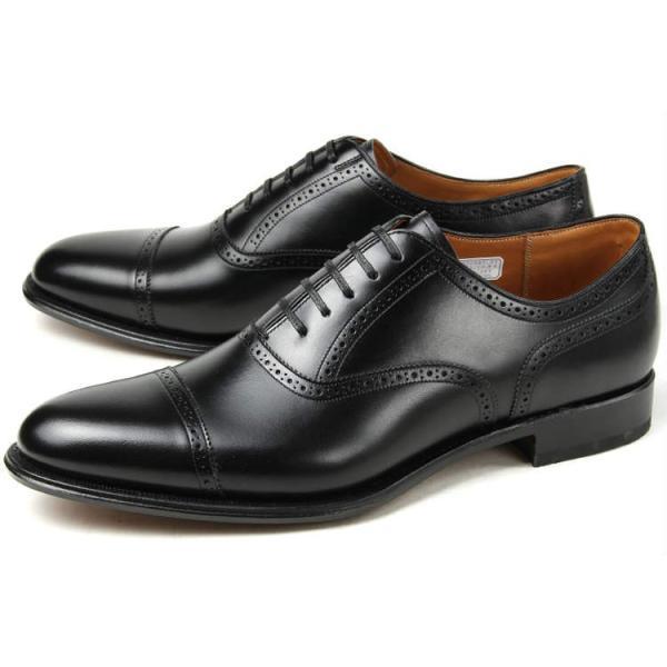 REGAL リーガル メンズ シューズ ビジネス ストレートチップ 02DR CD ブラック 国内正...