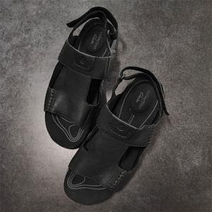 [美品] Clarks レザー　サンダル Clarks クラークス レザーサンダル メンズ 26180879 26180881