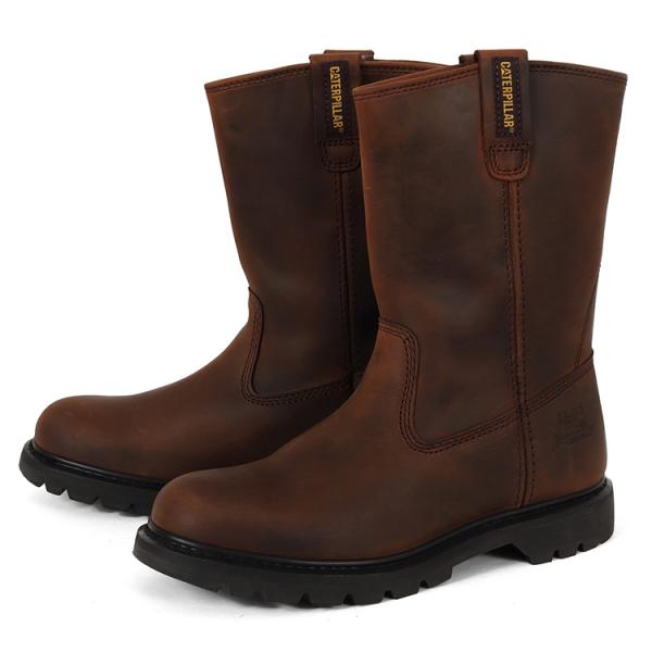 CAT キャタピラー REVOLVER WELLINGTON P72191 ダークブラウン