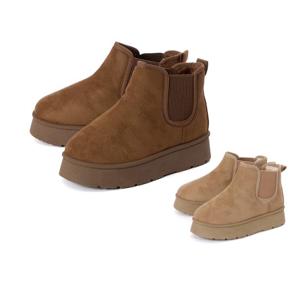 MEI メイ レディース 厚底 サイドゴアブーツ SHL-253010