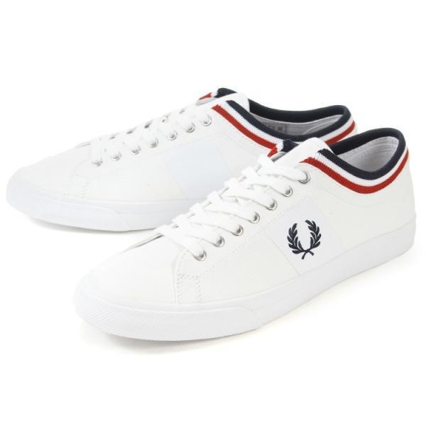 FRED PERRY フレッドペリー UNDERSPIN TIPPED CUFF TWILL アンダ...