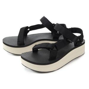 Teva テバ W FLATFORM UNIVERSAL ウィメンズ フラットフォーム ユニバーサル 1008844 BKTN ブラック/タン 値下げしました｜nextfocus