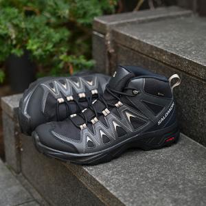 SALOMON サロモン X BRAZE MID GORE-TEX エックス ブライズ ミッド ゴアテックス L47174800 ブラック/ファントム/カーキ｜nextfocus