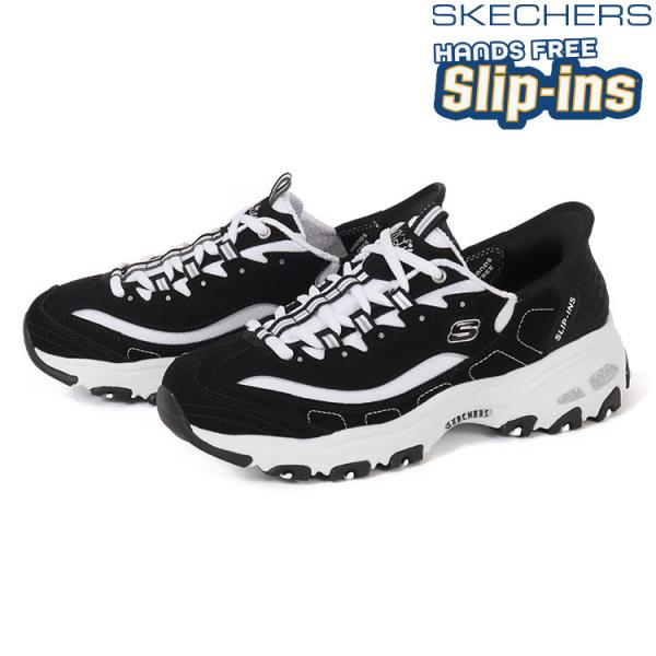 SKECHERS スケッチャーズ SLIP-INS DLITES NEW CLASSIC スリップイ...