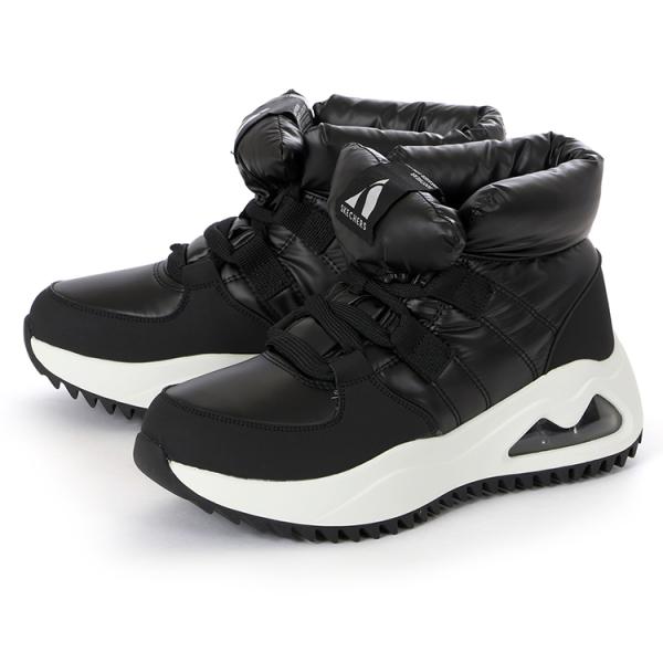 SKECHERS スケッチャーズ ウノ ピークス ムーン パフズ 177559 BLK ブラック 値...
