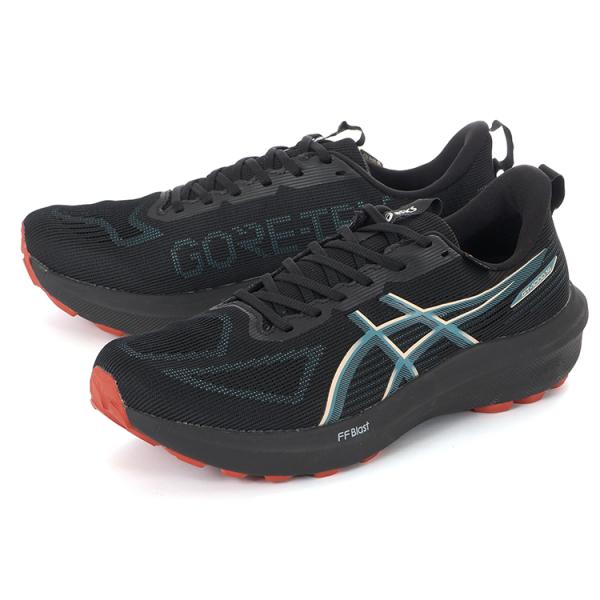 ASICS アシックス GT-1000 14 GTX 1011C078-003 ブラック/アプリコッ...