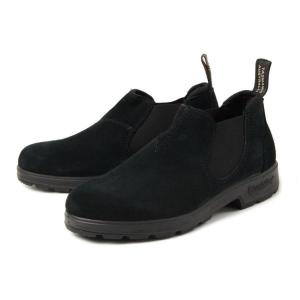 Blundstone ブランドストーン サイドゴアブーツ ローカット BS1605 ブラックスエード OFF PRICE