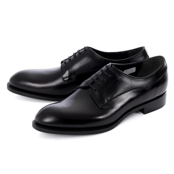 SHETLANDFOX シェットランドフォックス コベントリー プレーントゥ 723F SFX ブラ...