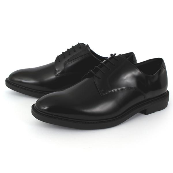 texcy luxe テクシーリュクス メンズ ビジネスシューズ プレーントゥ TU-7046 ブラ...